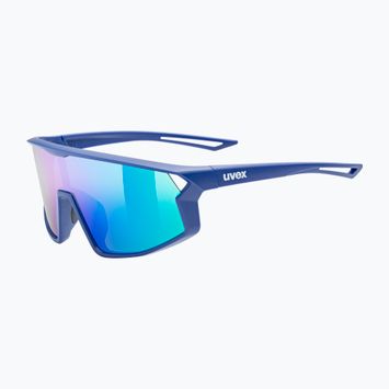 Detské slnečné okuliare UVEX Skyryse Jr blue matt/mirror green