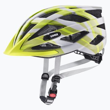 Cyklistická prilba UVEX Air Wing CC grey/lime matt