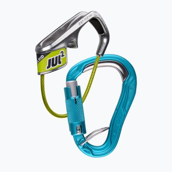 Zlaňovacie zariadenie EDELRID Jul 2 Belay Kit Bulletproof Triple icemint