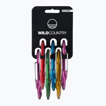 Wild Country Wildwire Rack 6 Pack sada karabín uni