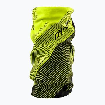 Multifunčná šatka DYNAFIT Logo Neck Gaiter neon yellow/striped