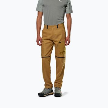 Pánske trekové nohavice Salewa Puez Hemp/Dst 2/1 golden brown