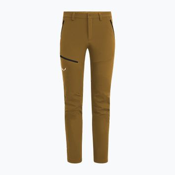 Pánske softshellové nohavice Salewa Puez Orval 2 DST golden brown