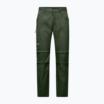 Trekové nohavice Salewa Agner Hemp Ripstop dark olive