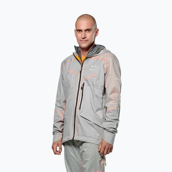 Salewa pánska softshellová bunda Nxt Ptx 3L alloy