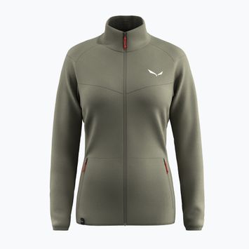 Dámska trekingová mikina Salewa Puez Cammio PL faded green