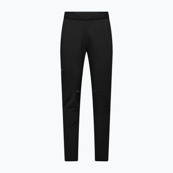 Pánske softshellové nohavice Salewa Pedroc Stormwall Durastretch Wind black out