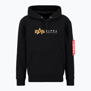 Alpha Industries pánska mikina Alpha Label black