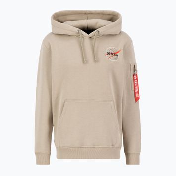 Alpha Industries NASA Orbit vintage sand pánska mikina