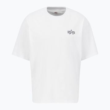 Alpha Industries pánske tričko Signature BP T white