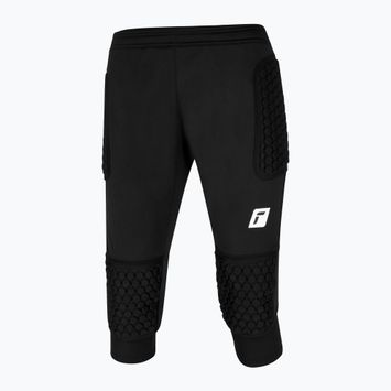 Detské brankárske nohavice Reusch Contest 3/4 Short Advance Junior black/silver