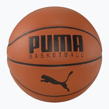 Basketbalová lopta PUMA Basketball Top leather brown/puma black veľkosť 7