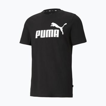 Pánske tričko PUMA Ess Logo Tee puma black