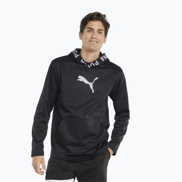 Pánska tréningová mikina PUMA Train Power Fleece Hoodie puma black