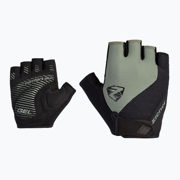 Pánske cyklistické rukavice Ziener MTB Collby Gel green stone
