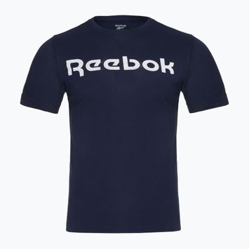 Pánske tričko Reebok Gs Linear Read Tee vecnav/white