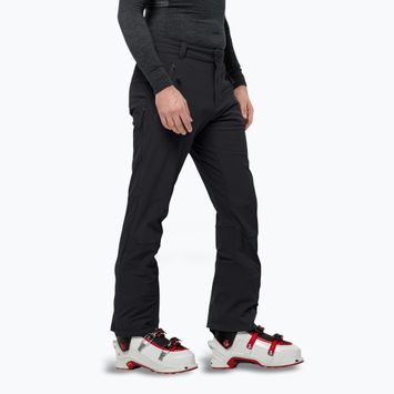 Pánske softshellové nohavice Jack Wolfskin  Alpspitze Tour black