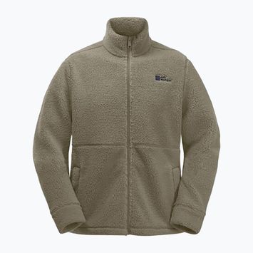 Pánska fleecová mikina Jack Wolfskin Felslicht anis