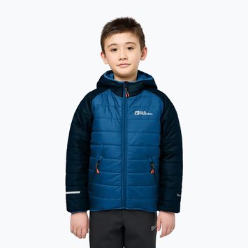 Detská páperová bunda Jack Wolfskin Zenon crisp cobalt