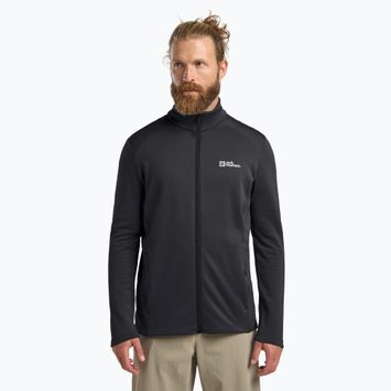 Pánska mikina Jack Wolfskin Kolbenberg Full Zip phantom fleece