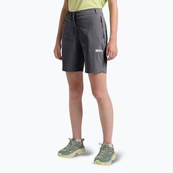 Dámske trekingové šortky Jack Wolfskin Hikeout black