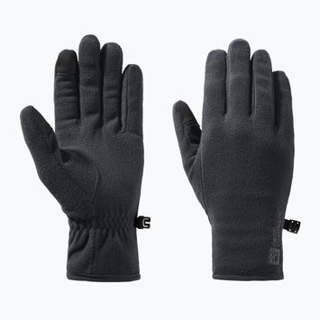 Trekkingové rukavice Jack Wolfskin Real Stuff black