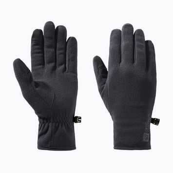 Trekkingové rukavice Jack Wolfskin Real Stuff black