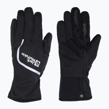 Cyklistické rukavice Jack Wolfskin Morobbia Light čierne