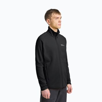 Dámska fleecová mikina Jack Wolfskin Baiselberg Fz black