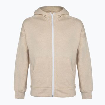 Dámska mikina adidas Studio Lounge Fleece Full Zip botanic beige mel