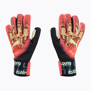 PUMA Ultra Grip 1 Hybrid brankárske rukavice červené 041827 02
