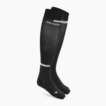CEP Tall 4.0 pánske kompresné bežecké ponožky čierne