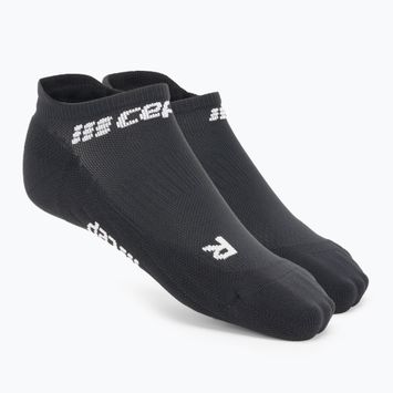 Dámske kompresné bežecké ponožky CEP 4.0 No Show black