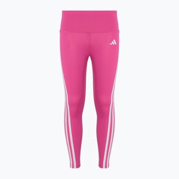 Detské legíny adidas Essentials Aerorady 3-Stripes High Waisted semi lucid fuchsia/white