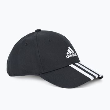 Šiltovka adidas 3-Stripes Cotton Twill black/ white