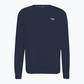 Pánska mikina FILA Brustom Crew Sweatshirt black iris