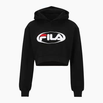 Dámska mikina FILA Lapalisse Cropped Hoody black