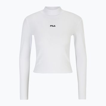 Dámske nohavice FILA Linnuse Cropped Turtle Neck bright white