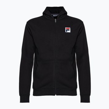 Mikina FILA Bergede Loose Fit Zip Hoody black