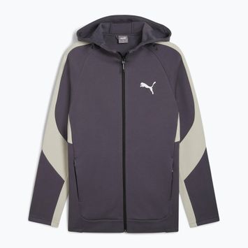 Pánska mikina PUMA Evostripe Hoodie FZ DK galactic gr