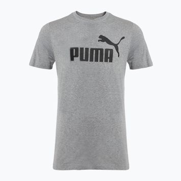 Pánske tričko PUMA ESS No. 1 Logo Tee medium gray heather