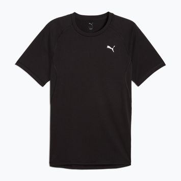 Pánske bežecké tričko PUMA Run Velocity Tee Tri-Blend puma black