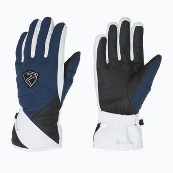 Dámske lyžiarske rukavice ZIENER Kamea GTX dark navy