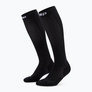 Dámske kompresné ponožky CEP Run Tall 5.0 black