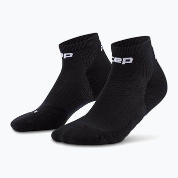 Dámske kompresné ponožky CEP Run Low Cut 5.0 black