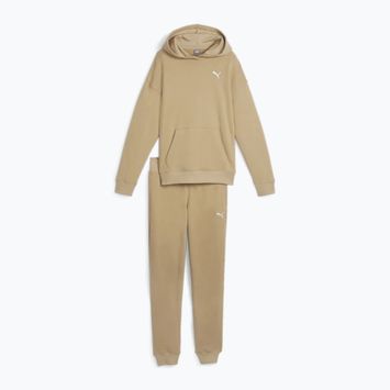 Dámska tepláková súprava PUMA Loungewear Suit TR prairie tan