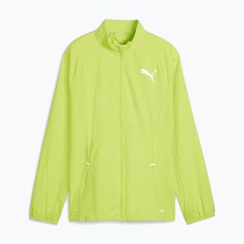 Dámska bežecká bunda PUMA Run Elite Ultraweave lime pow