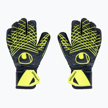 Brankárske rukavice uhlsport Prediction Soft Pro black/white/fluo orange