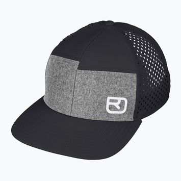 Šiltovka Ortovox Logo Air Trucker black raven