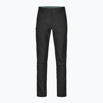 Pánske softshellové nohavice ORTOVOX Pelmo black raven